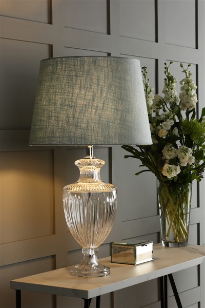 (image for) Laura Ashley Meredith Large Table Lamp Cut Glass Crystal Base Only